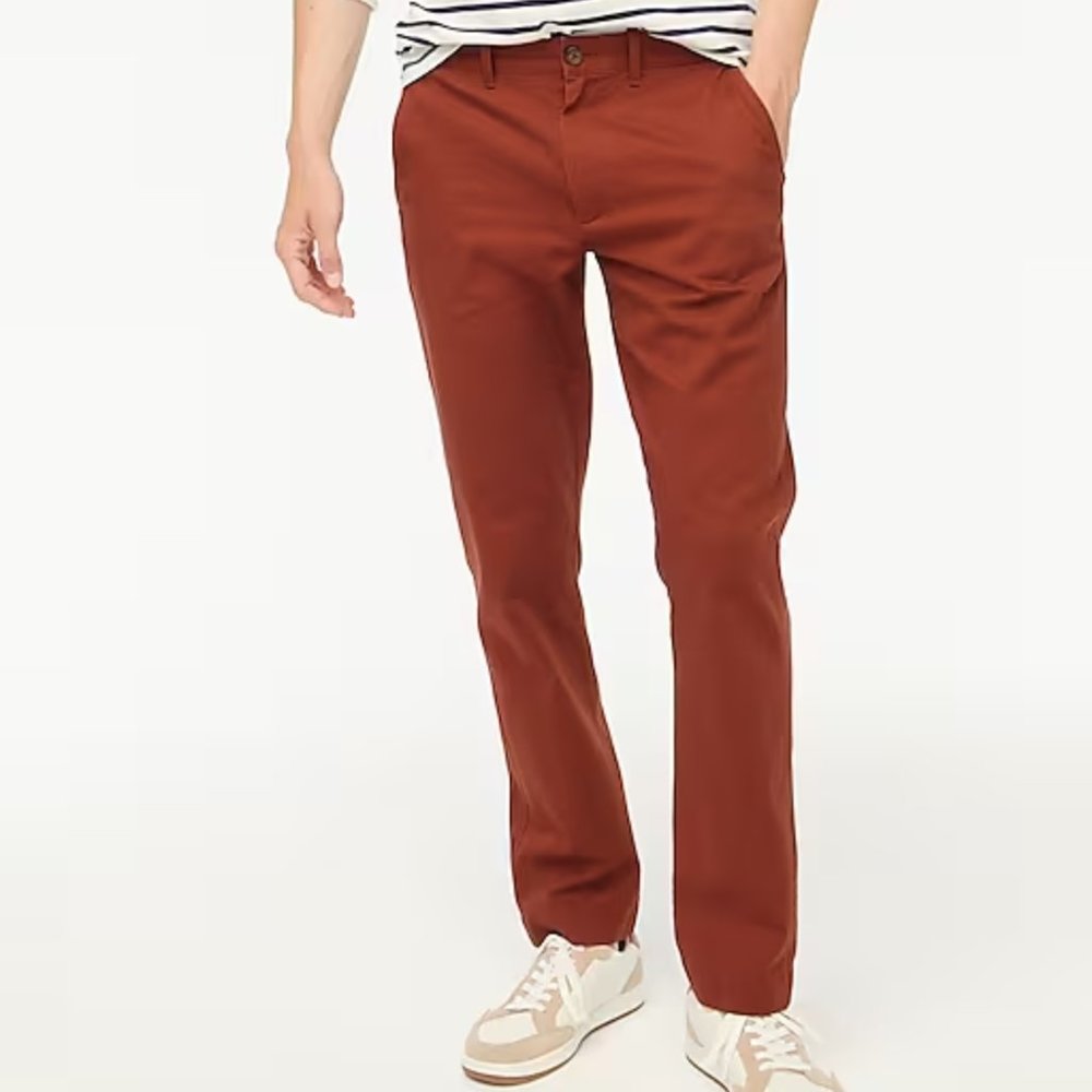 J.Crew Straight Fit Flex Chino Pant